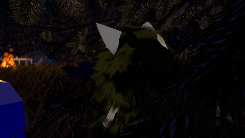 片眼ナイトビジョンゴーグル(VRChat想定)