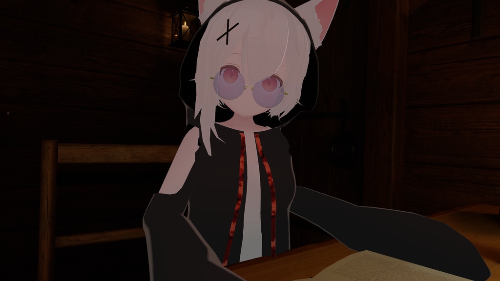 【△722】軽量丸メガネ【CC0】