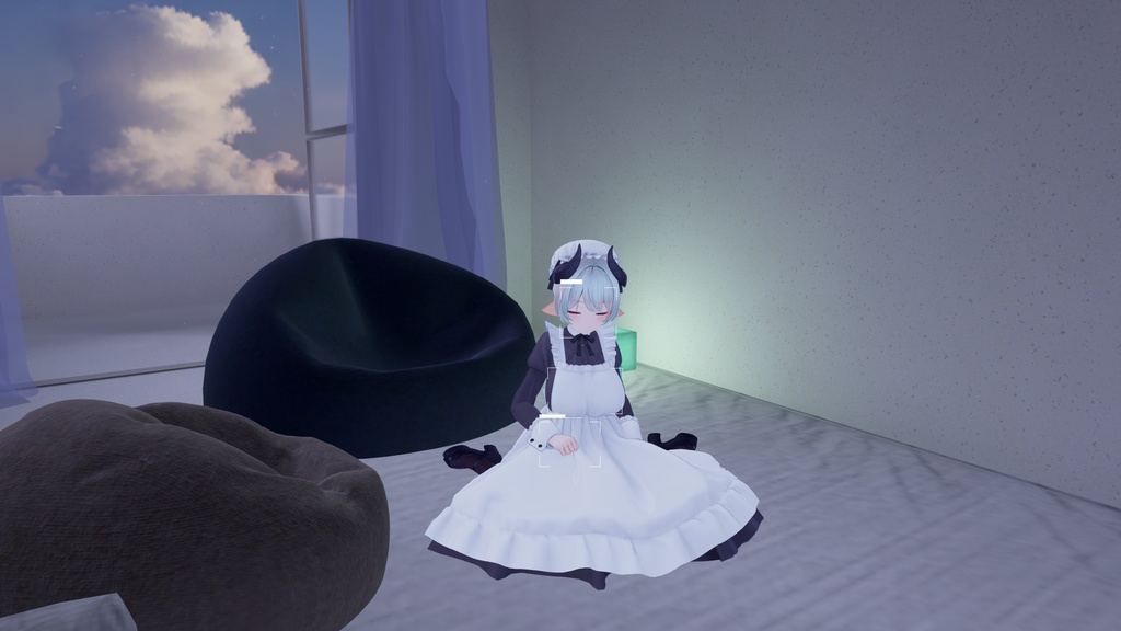 【画像認識フレーム風シェーダー】Detection Frame 【VRhat想定】