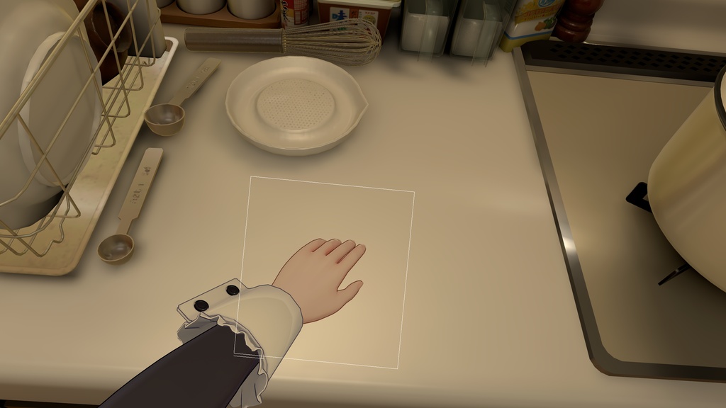【画像認識フレーム風シェーダー】Detection Frame 【VRhat想定】