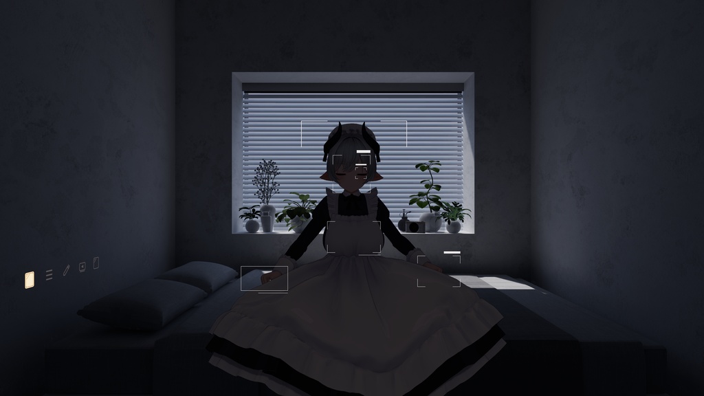 【画像認識フレーム風シェーダー】Detection Frame 【VRhat想定】