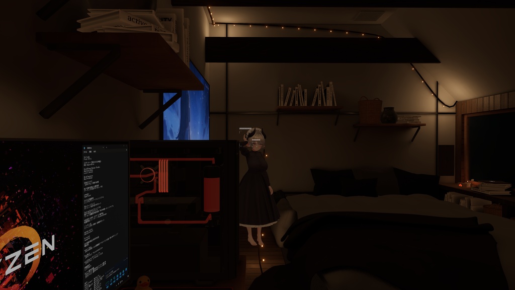 【画像認識フレーム風シェーダー】Detection Frame 【VRhat想定】