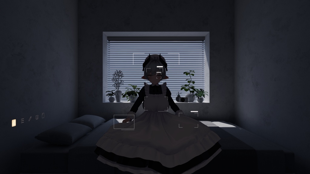 【画像認識フレーム風シェーダー】Detection Frame 【VRhat想定】