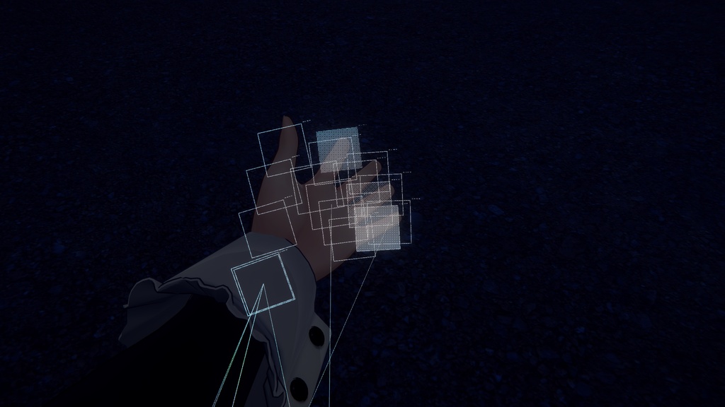 【画像認識フレーム風シェーダー】Detection Frame Super 【VRChat想定】