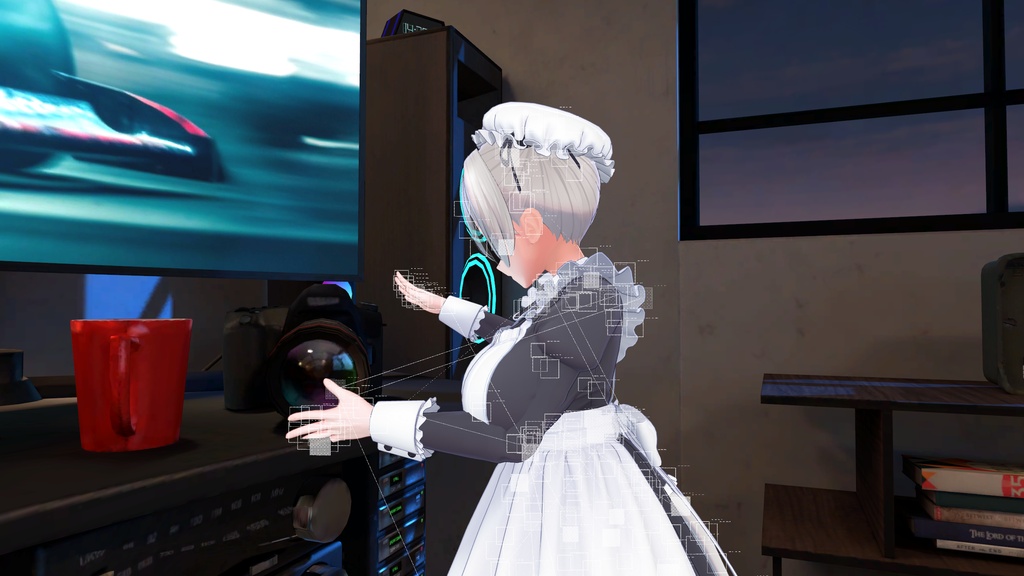 【画像認識フレーム風シェーダー】Detection Frame Super 【VRChat想定】