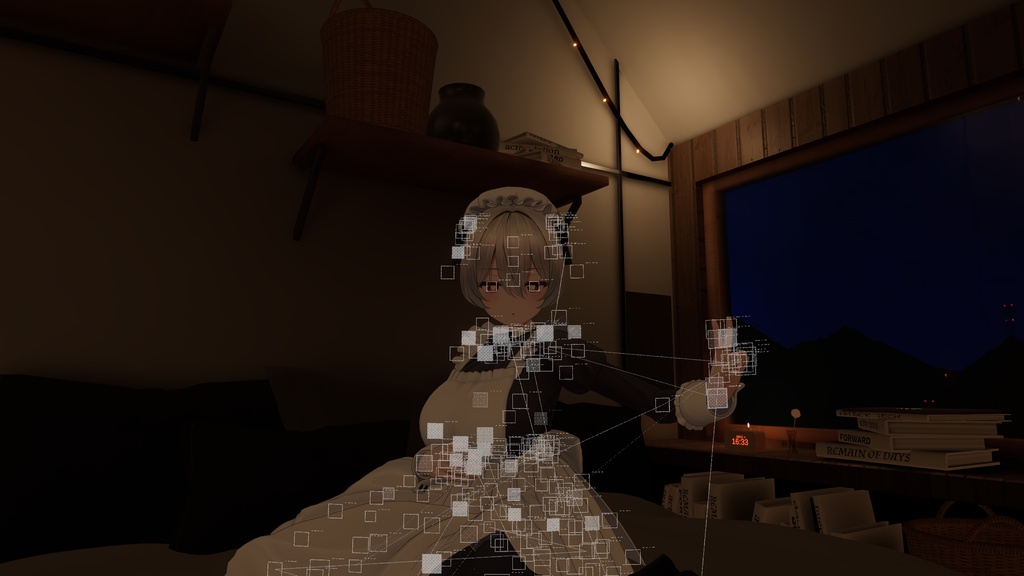 【画像認識フレーム風シェーダー】Detection Frame Super 【VRChat想定】