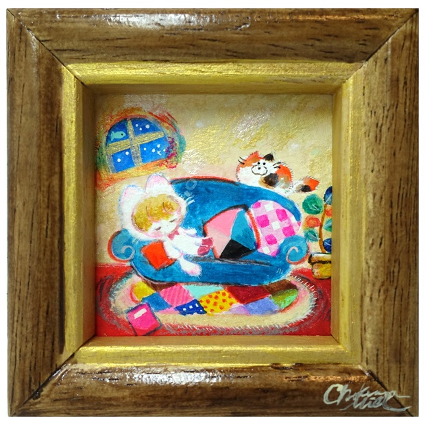 原画「くつろぎ」