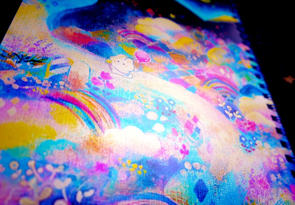 三日月の夜のリングノート