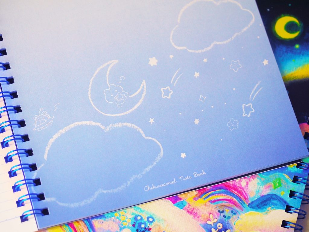 三日月の夜のリングノート