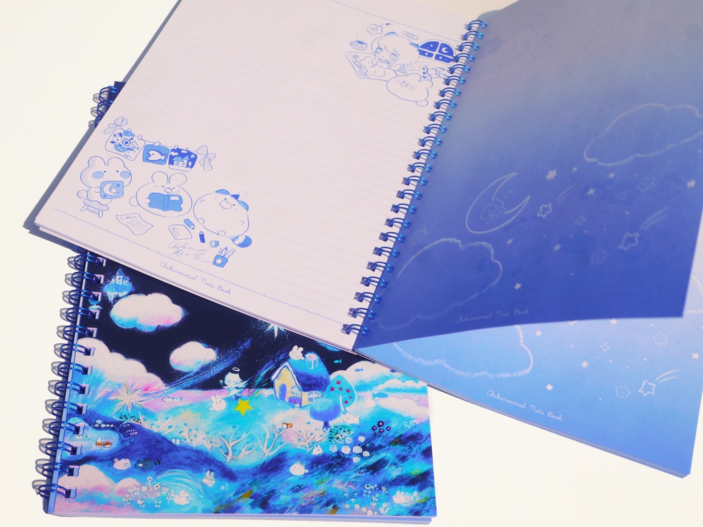 三日月の夜のリングノート