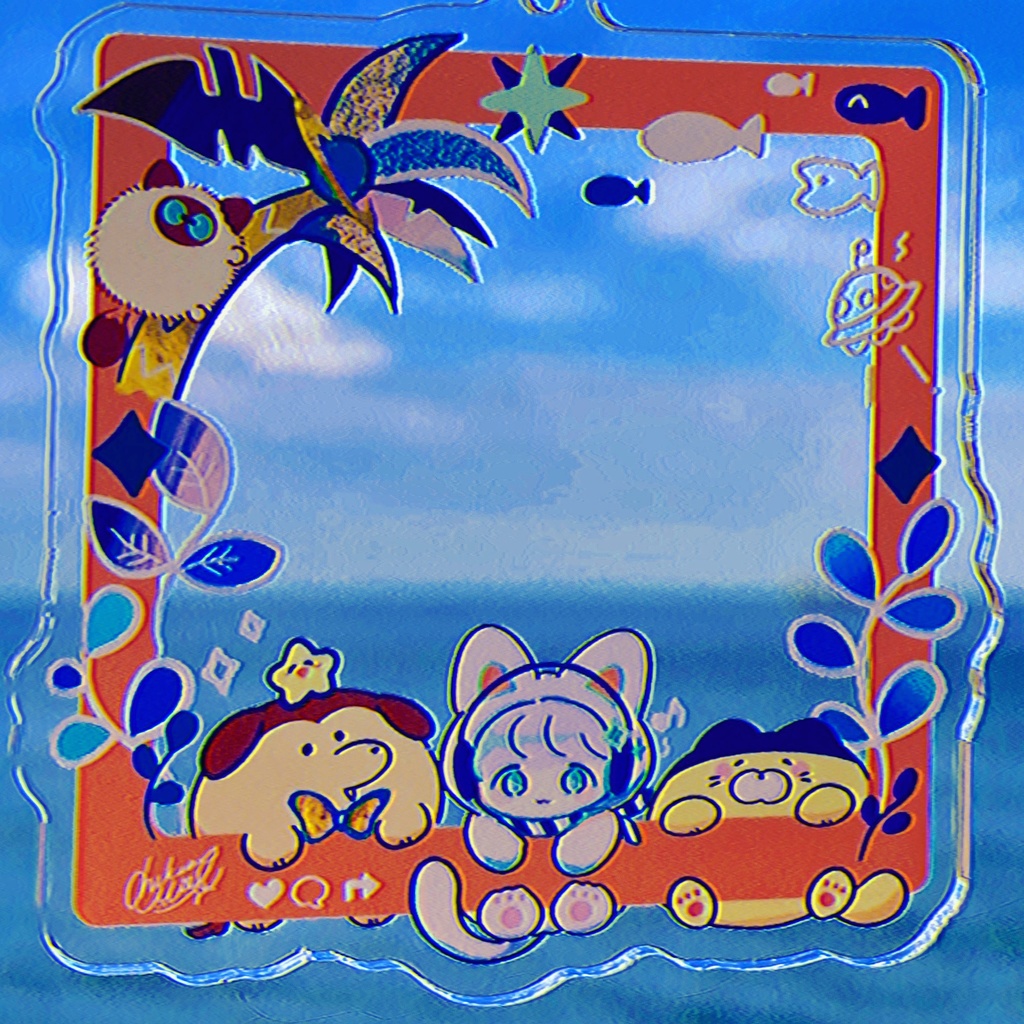 フォトフレームのアクキー