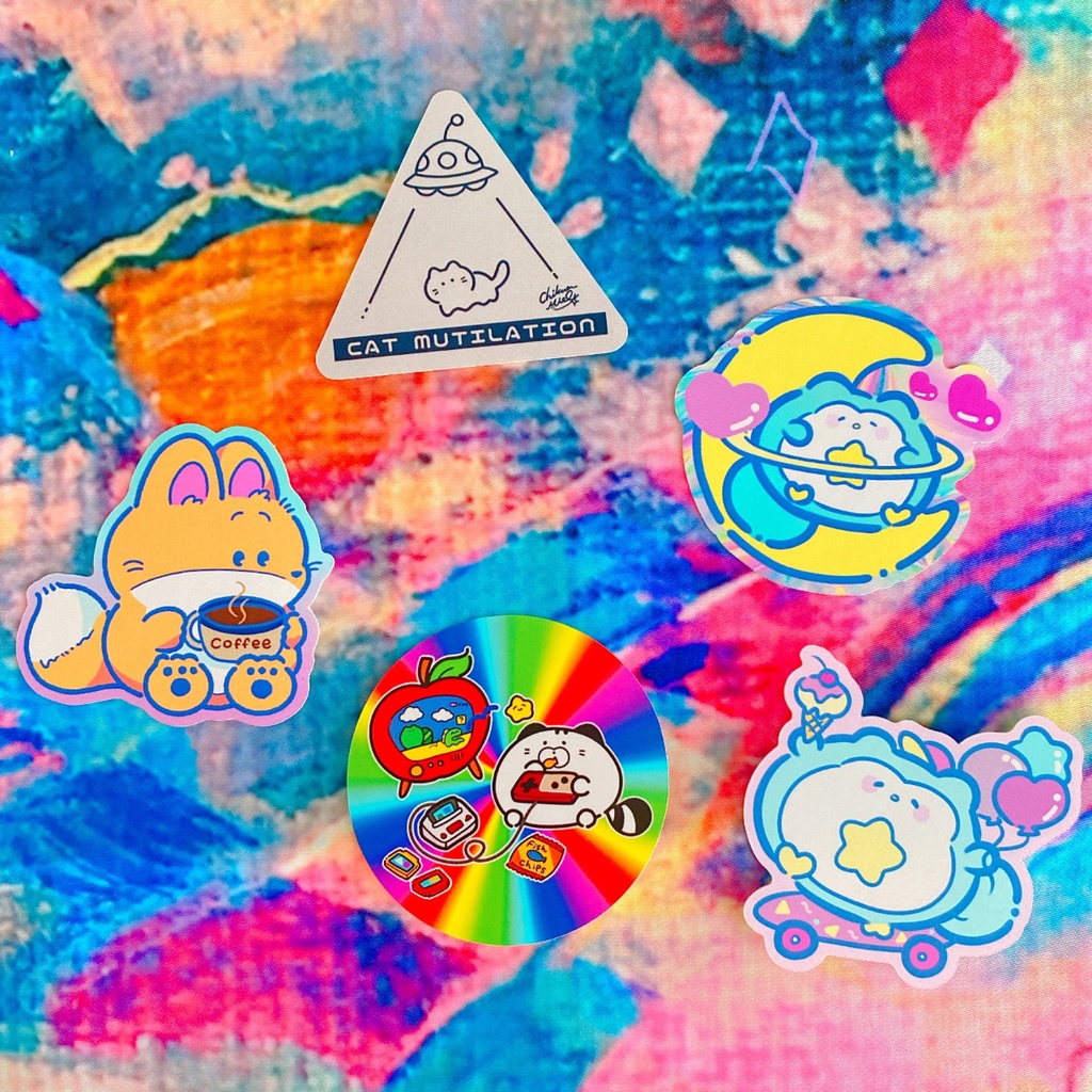 オリジナルステッカー(全5種類)