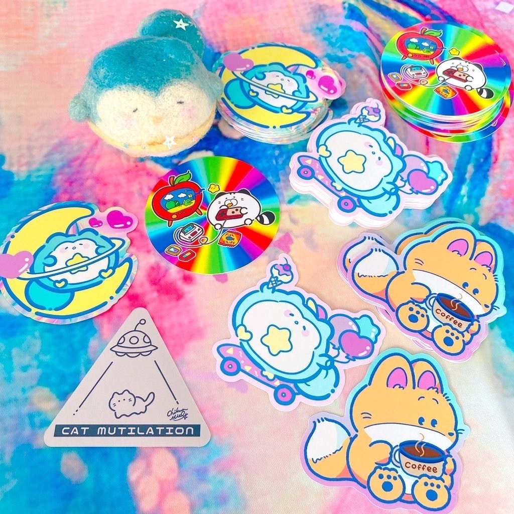 オリジナルステッカー(全5種類)