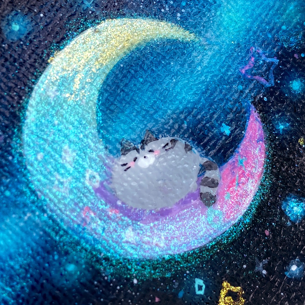 原画① 月でおやすみ