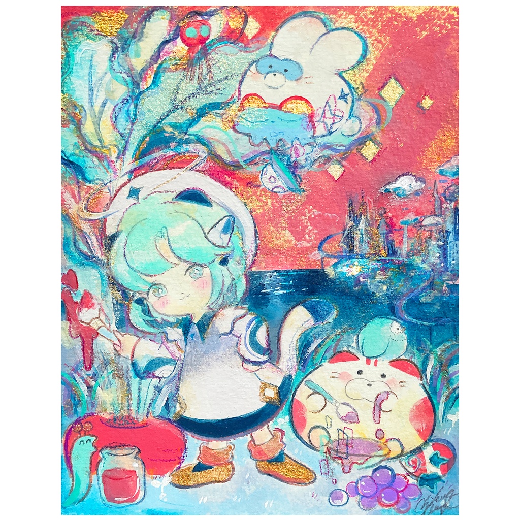 原画⑥ 懐かしい自然