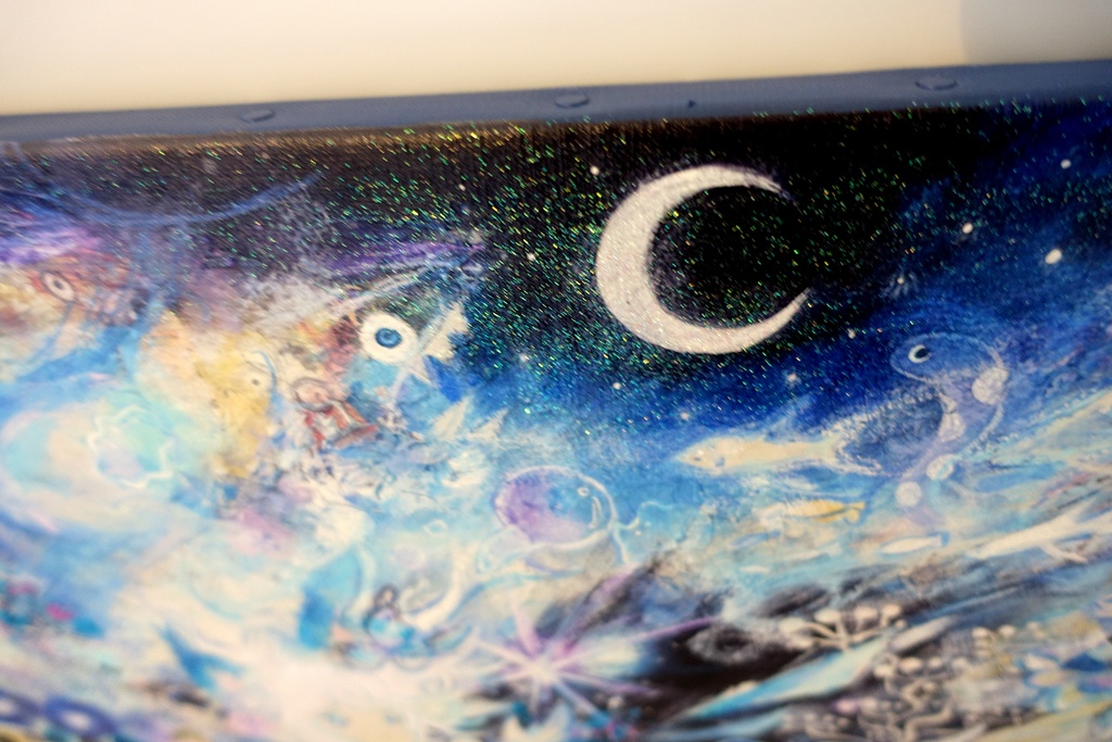 加筆複製アート③ 再構築と目覚め