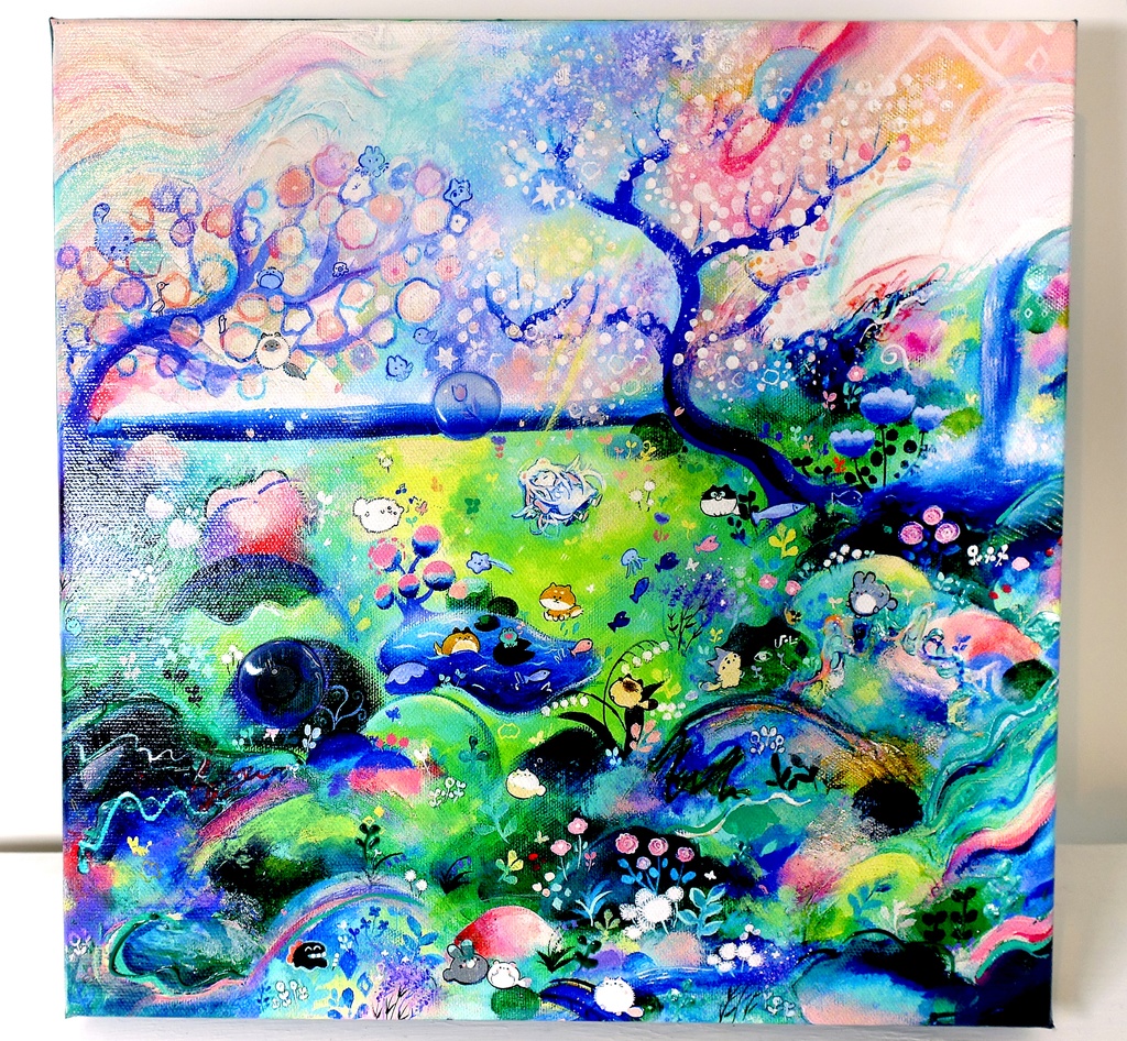 加筆複製アート② 閑話休題