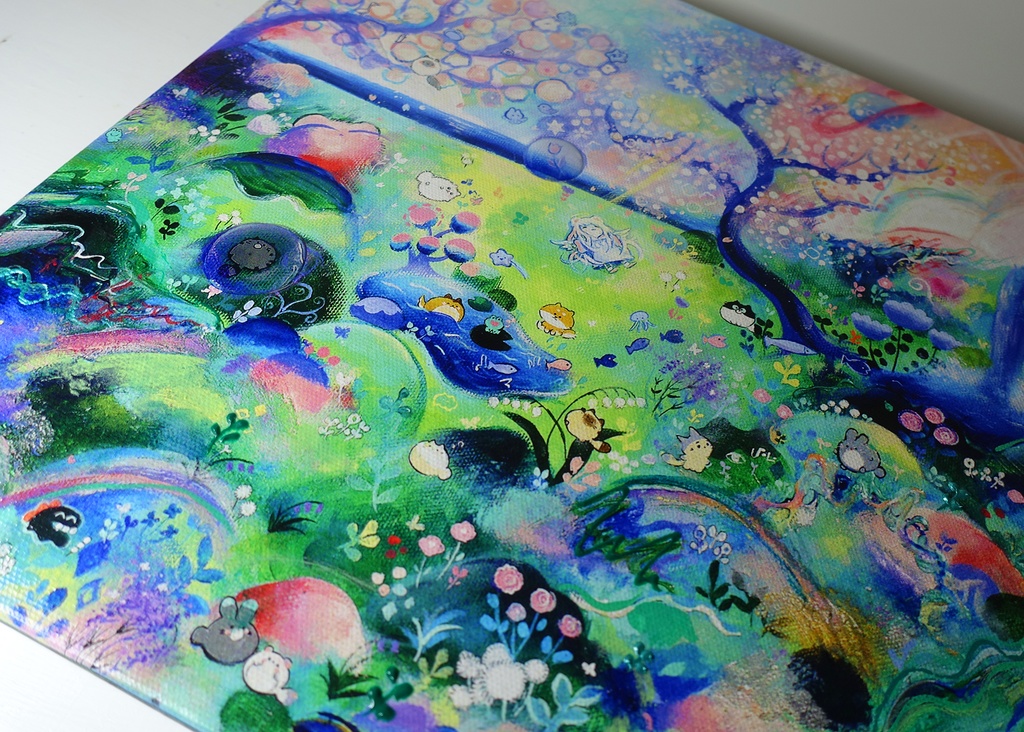 加筆複製アート② 閑話休題