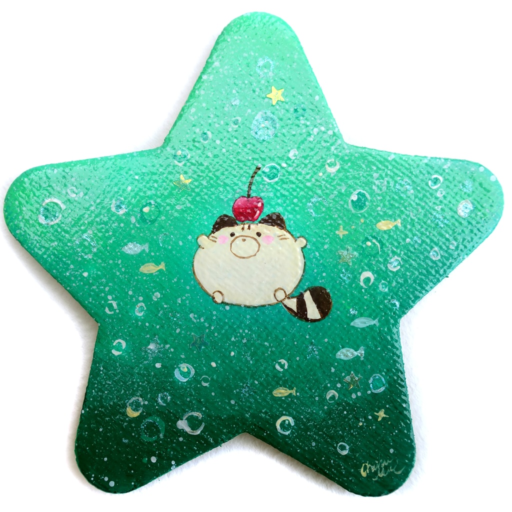 原画① ちーくんinメロンソーダ