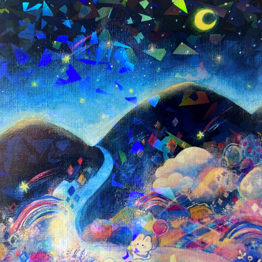 ホログラムポストカード