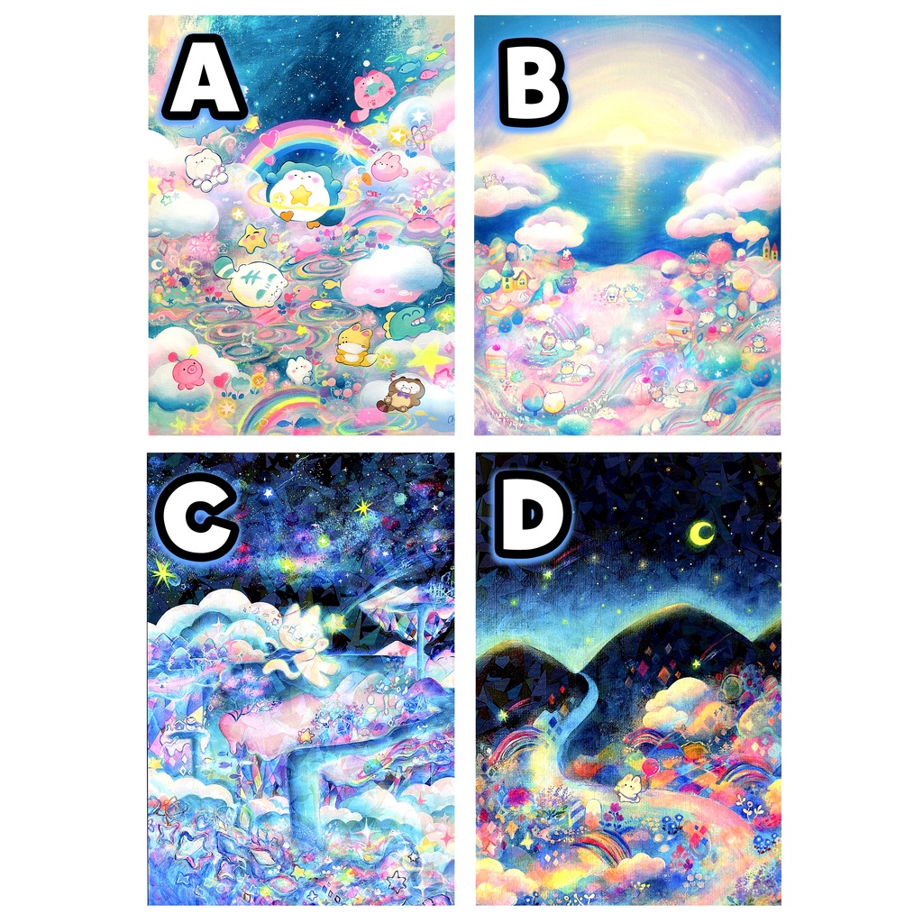 ホログラムポストカード