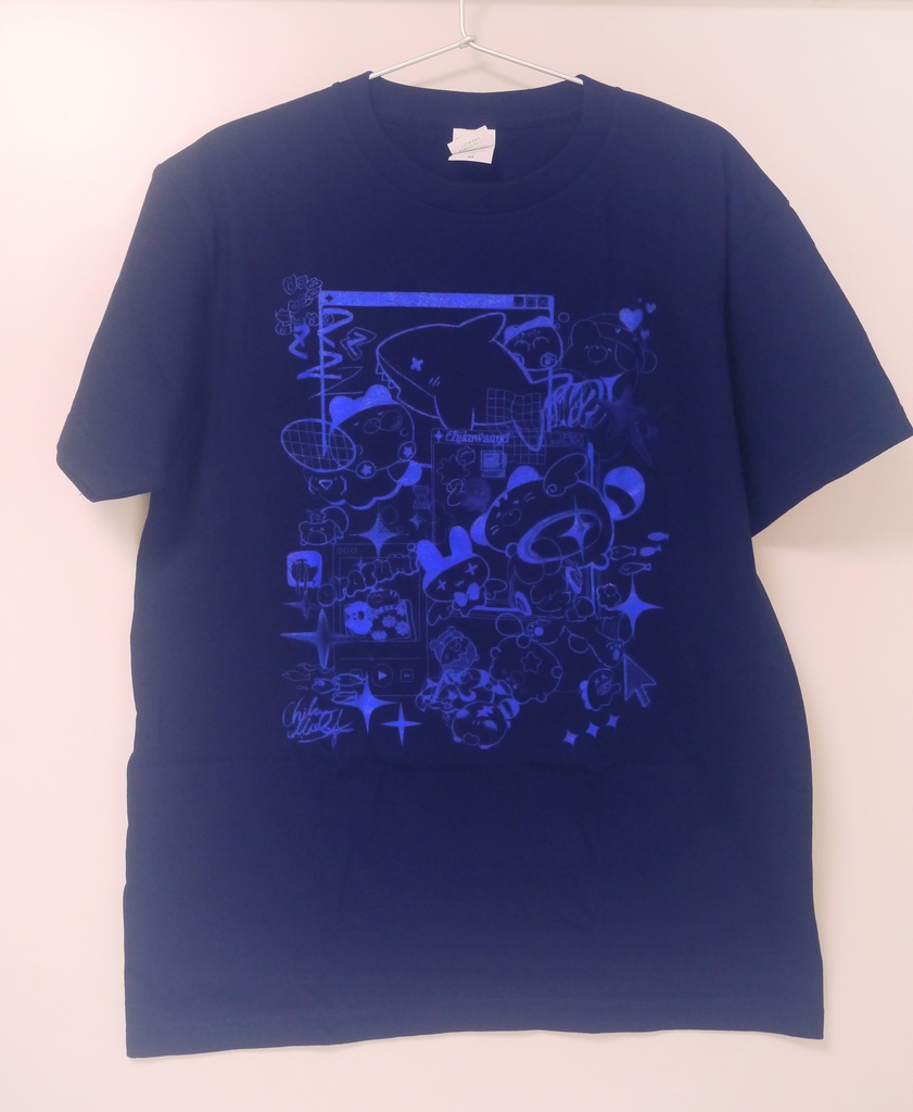 【限定】「ゆっくりおやすみTシャツ」限定ロイヤルブルー