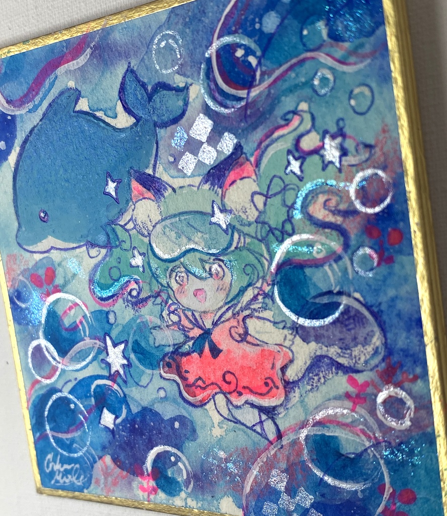 ミニ原画③ うたかた