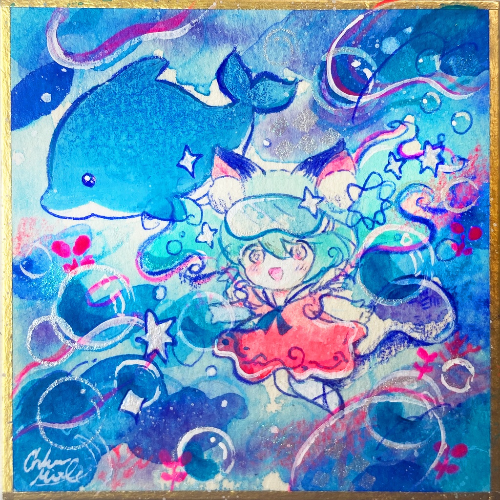 ミニ原画③ うたかた