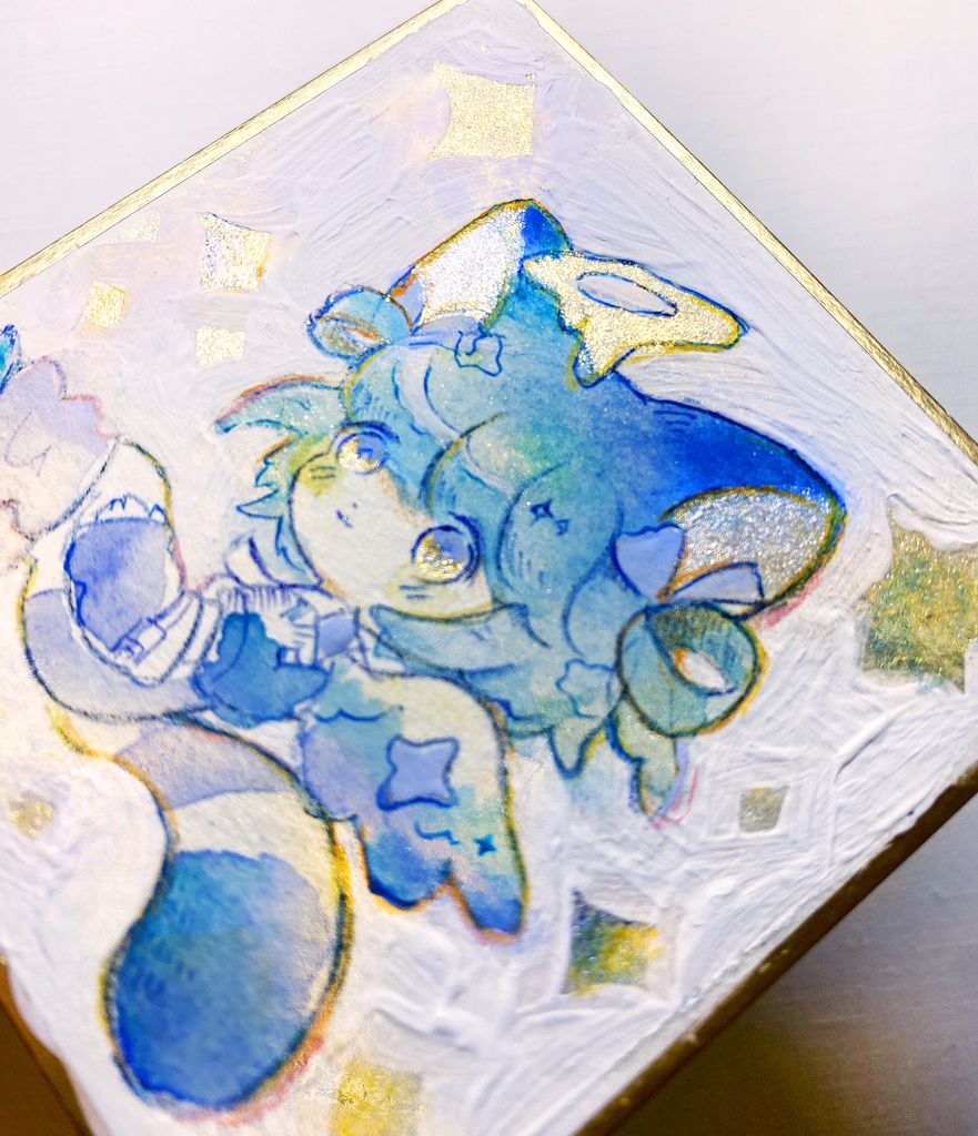 ミニ原画⑤ ルリトウワタ