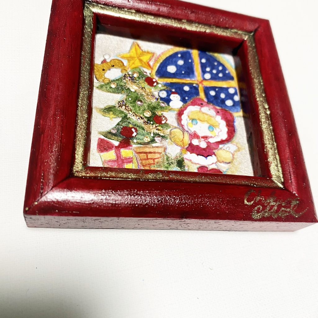 編集中③ ツリーの飾りつけ