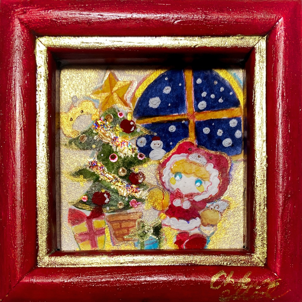 編集中③ ツリーの飾りつけ