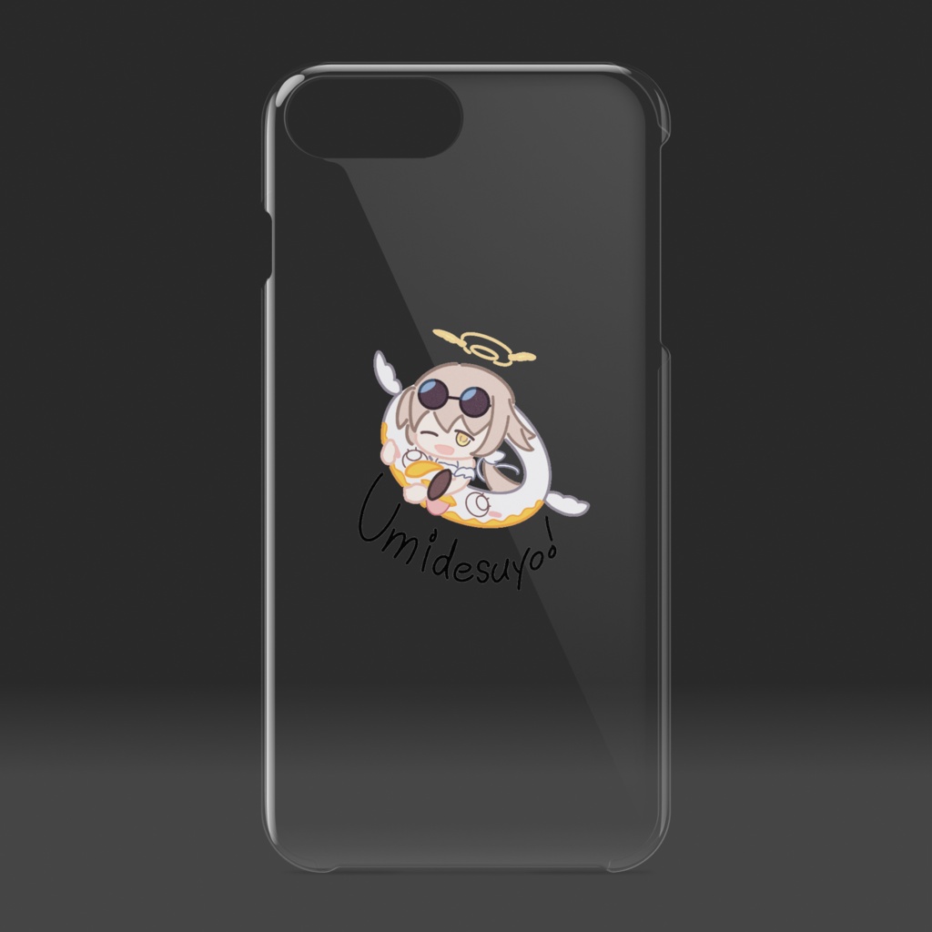 阿慈谷ヒフミ(ブルアカ) 海ですよ!クリアスマホケース