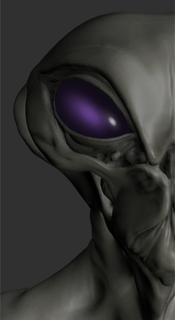 alien bust