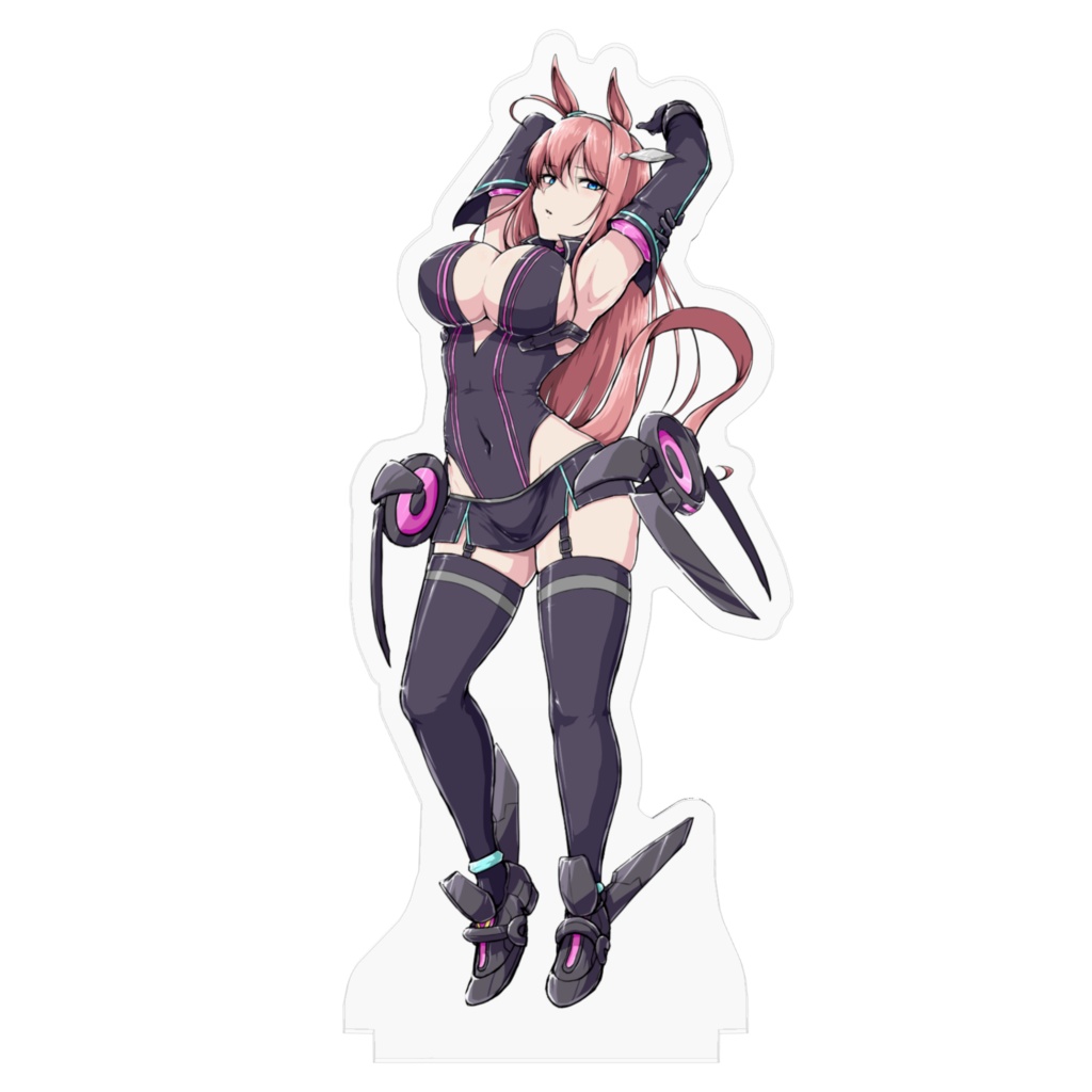 黒ブルボン アクリルフィギュア