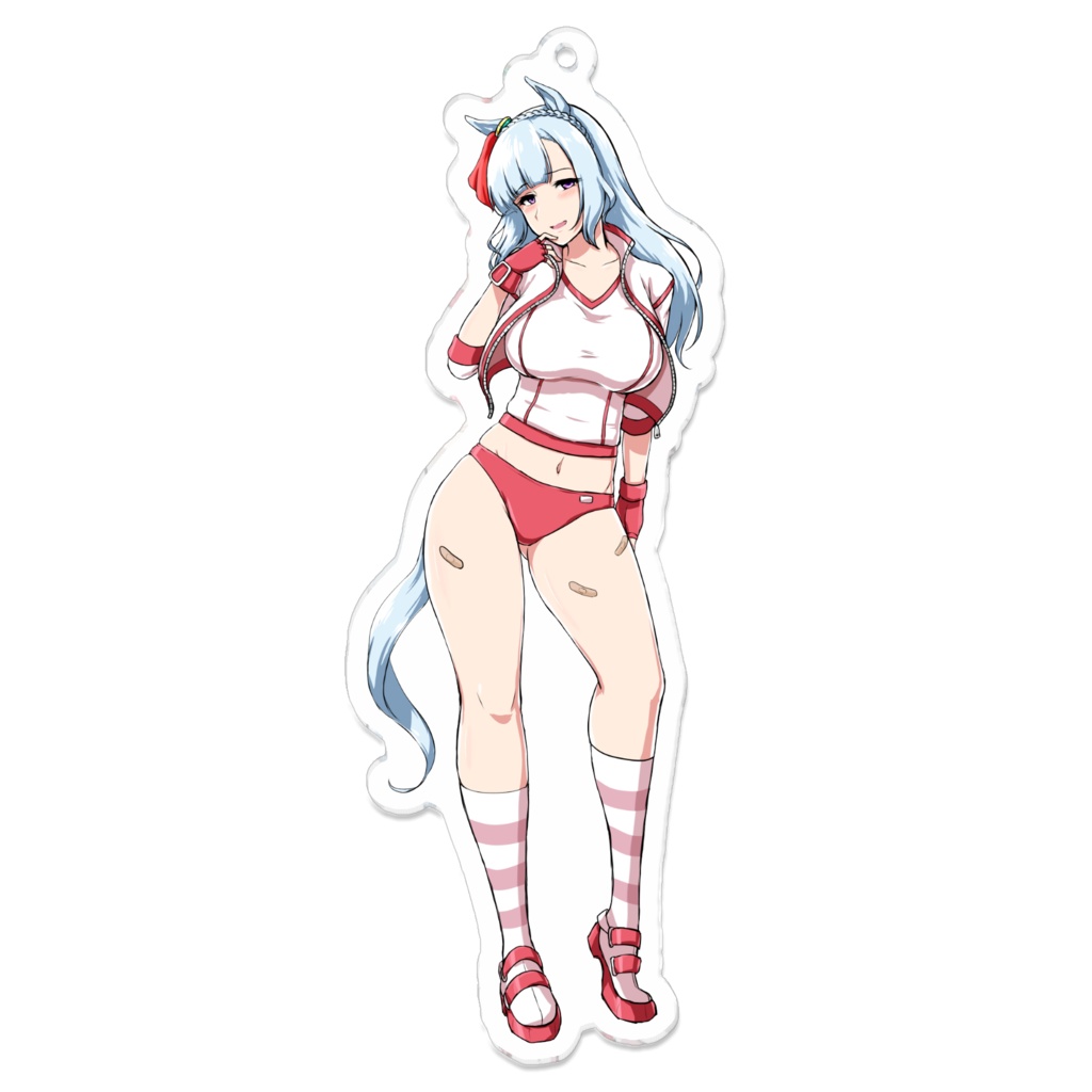 ウララ勝負服アルダン アクリルキーホルダー