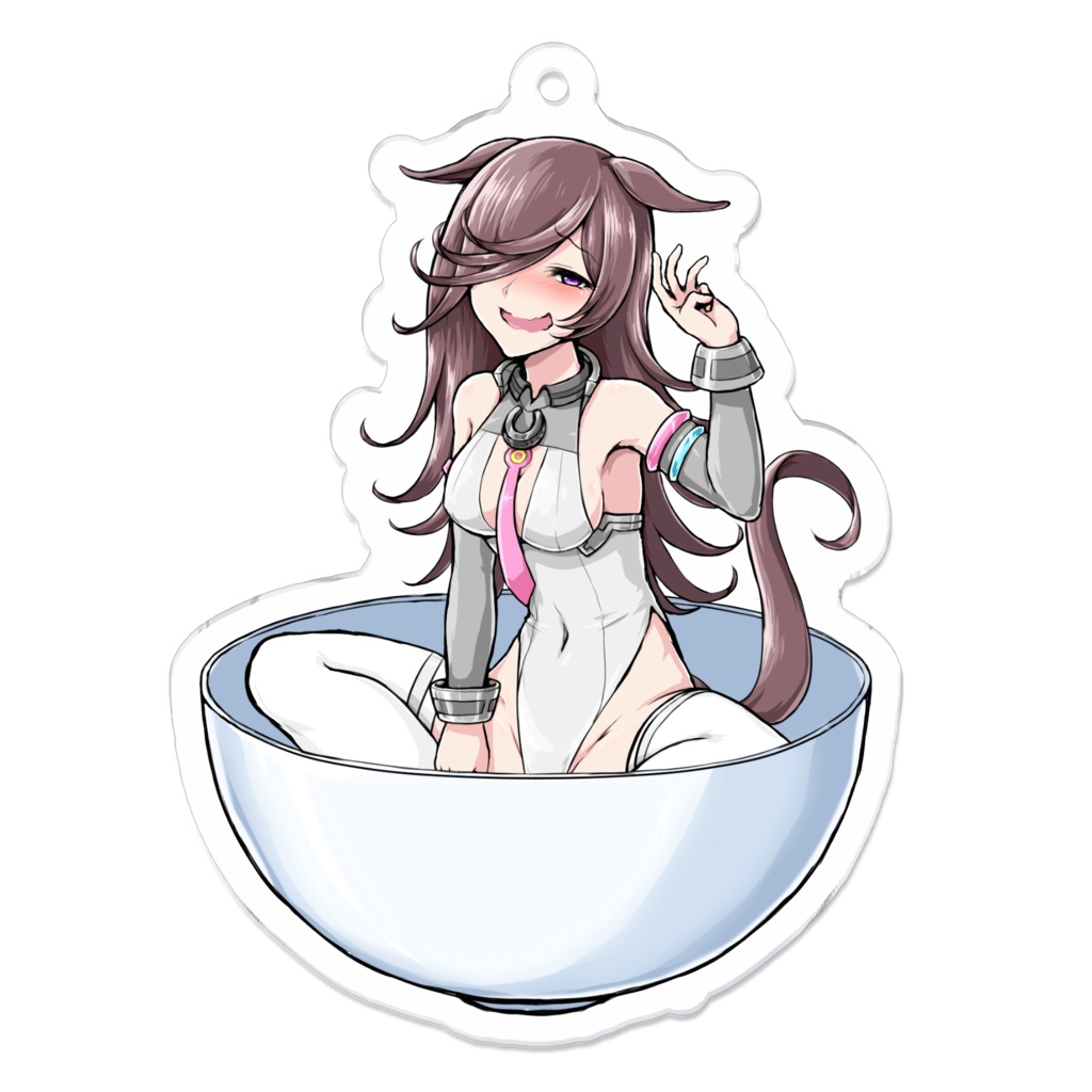 ブルボン衣装ライス アクリルキーホルダー