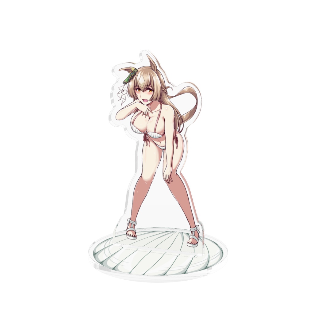 貝殻ビキニダイヤちゃん　アクリルフィギュア