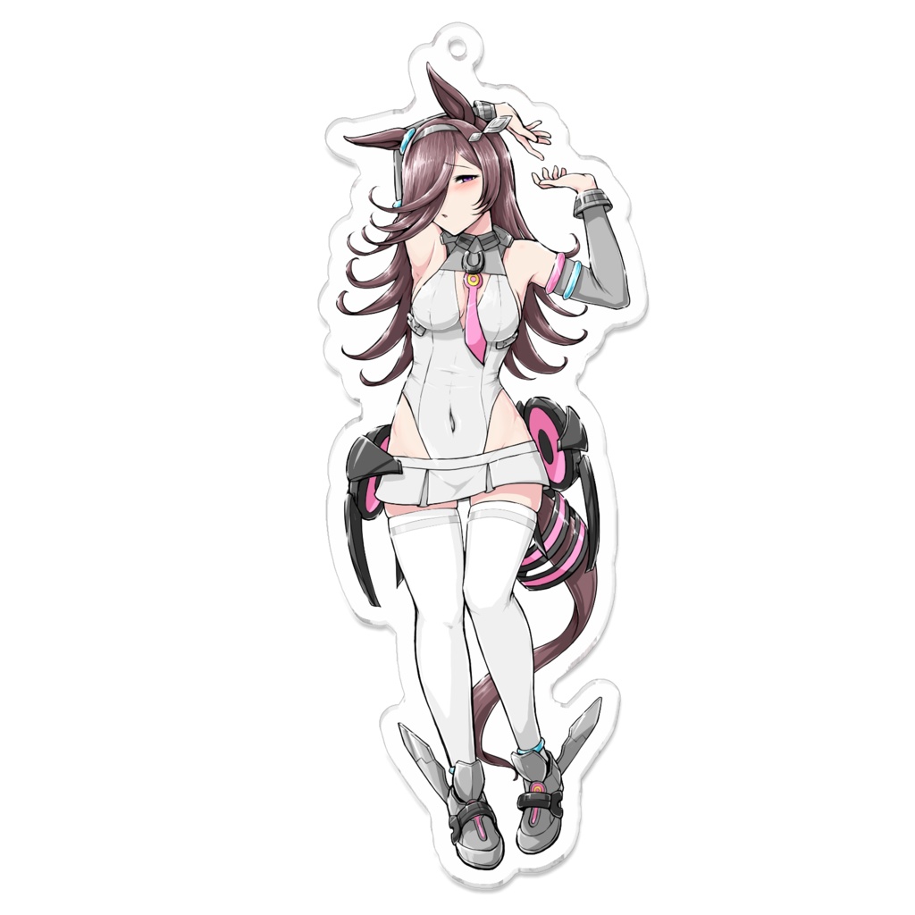 ブルボンライス アクリルキーホルダー