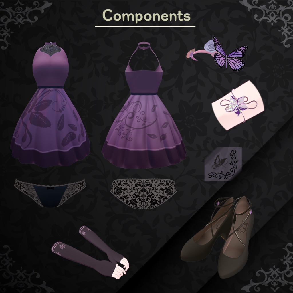 【カリンーkarin専用】 Gothic Dress // PaPaGothic