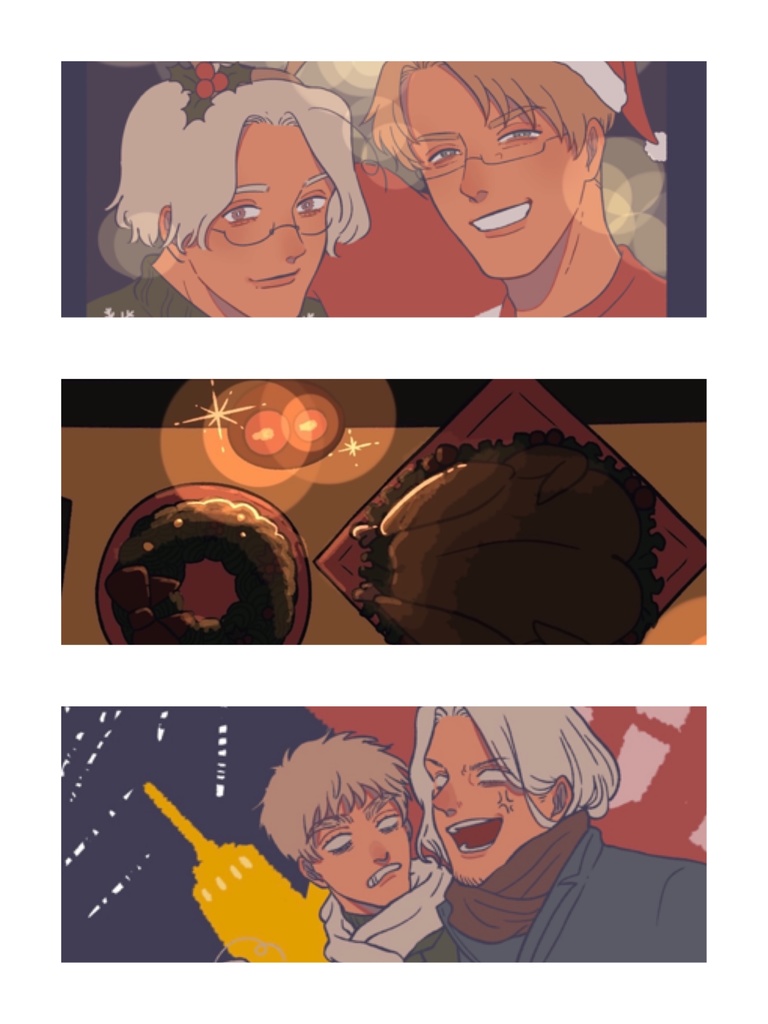 Holiday【新大陸家族イラスト本】