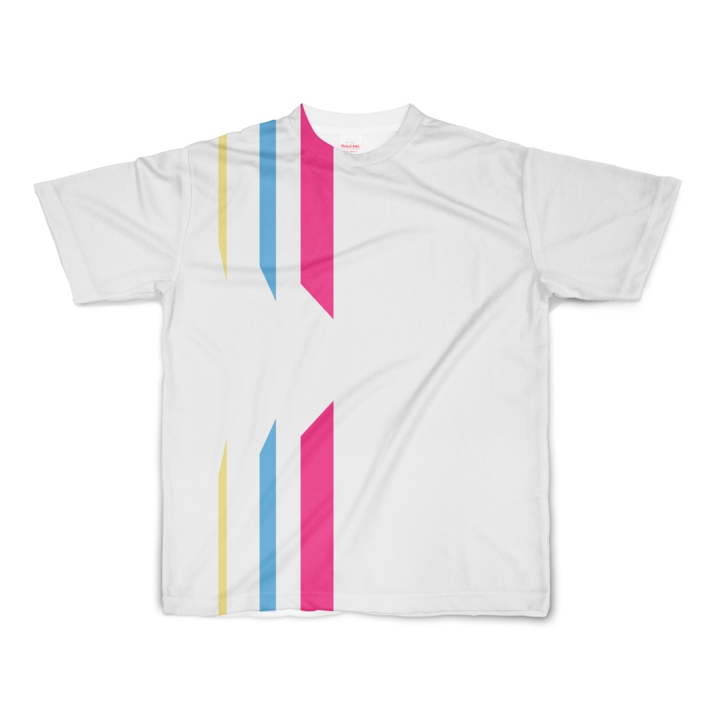 【Tシャツ】CMYストライプ