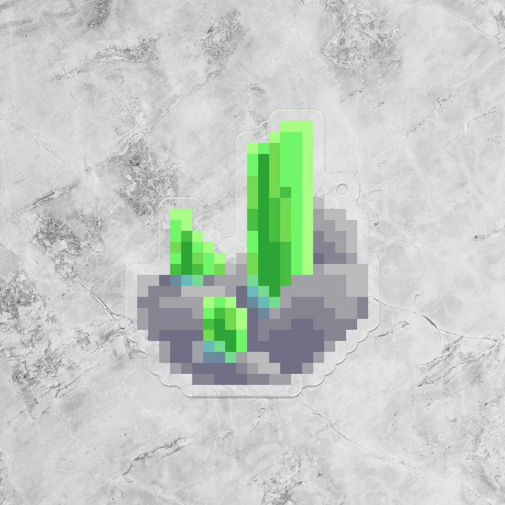 ドットクリスタル(緑)