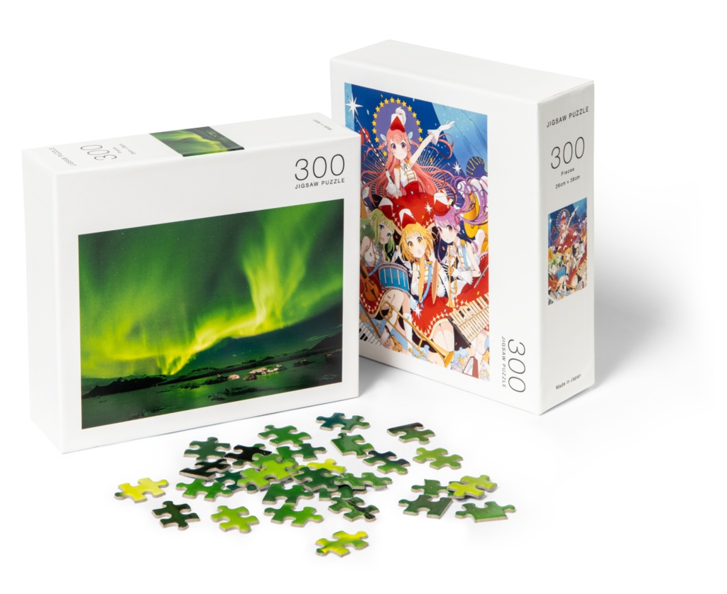 【パズル】雨と花