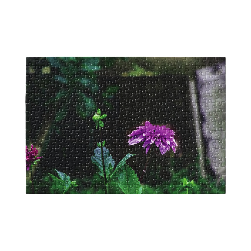 【パズル】雨と花