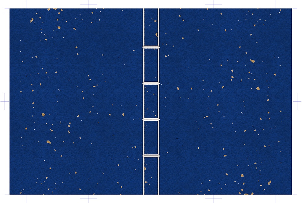 【FREE】和綴風同人誌表紙素材セット