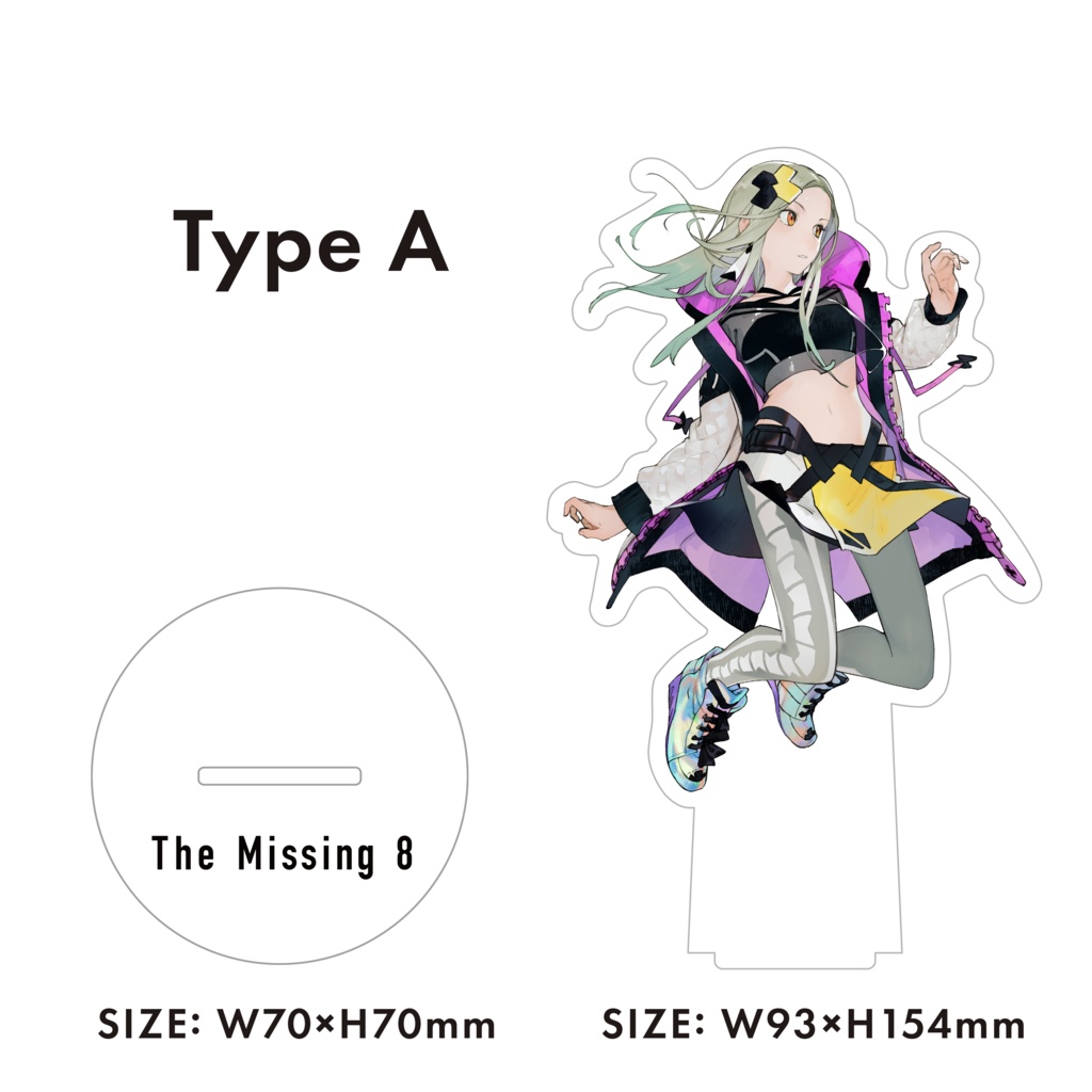 「The Missing 8」アクリルスタンド - オリジナルデザイン Acrylic Stand