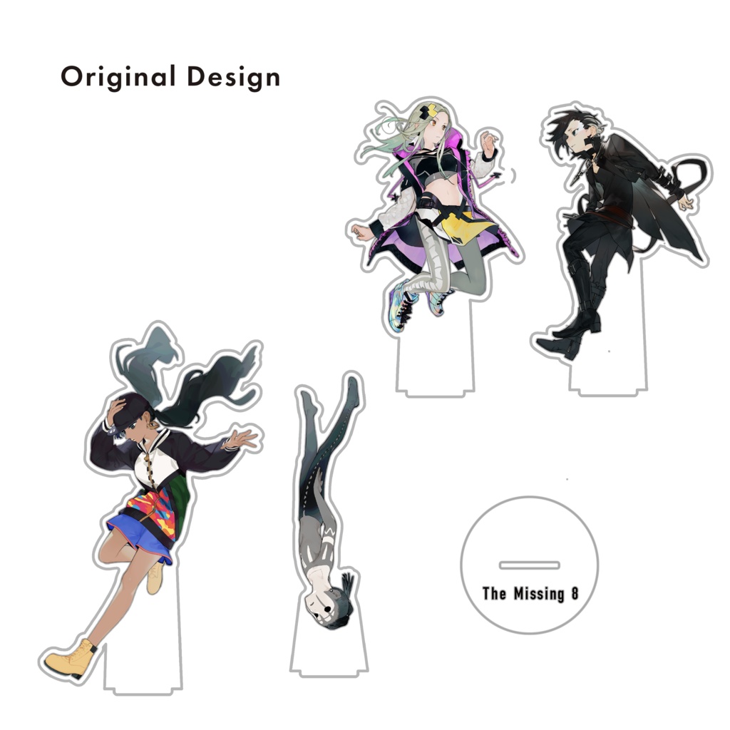 「The Missing 8」アクリルスタンド - オリジナルデザイン Acrylic Stand