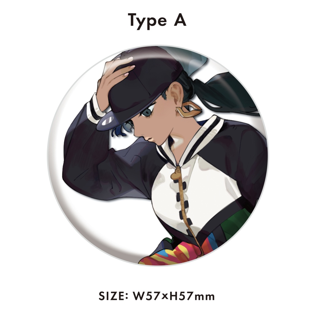 「The Missing 8」缶バッジセット(4種1組) Button Badges (set of four)