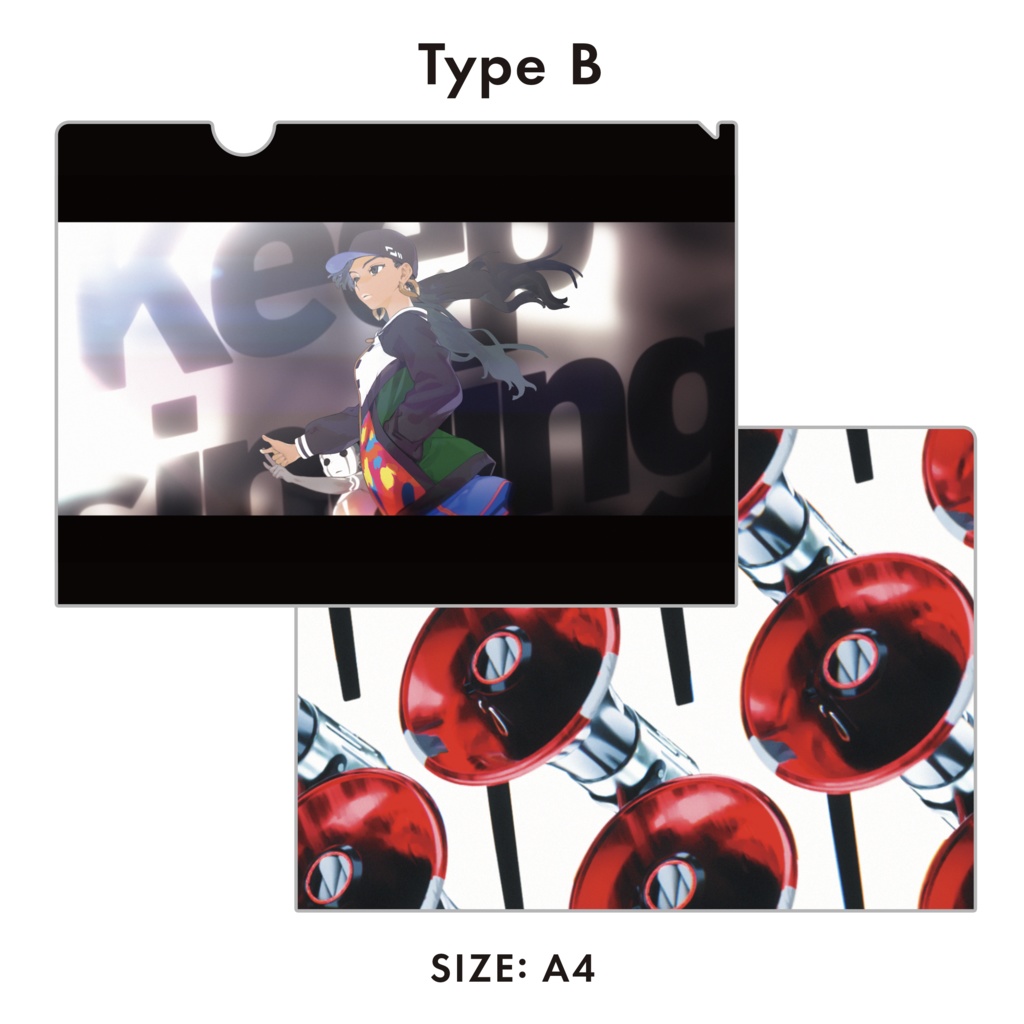 「The Missing 8」クリアファイルセット(3枚1組) Clear Document Folders (set of three)