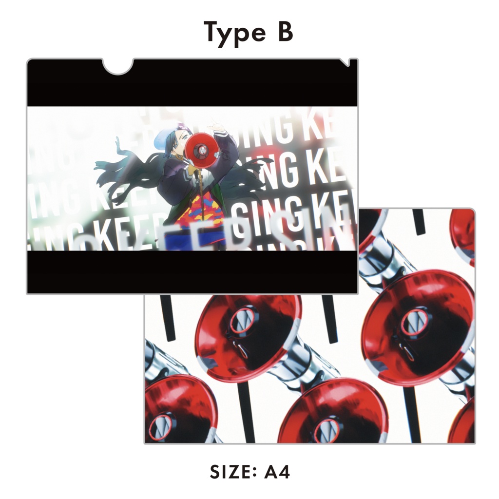 「The Missing 8」クリアファイルセット(3枚1組) Clear Document Folders (set of three)